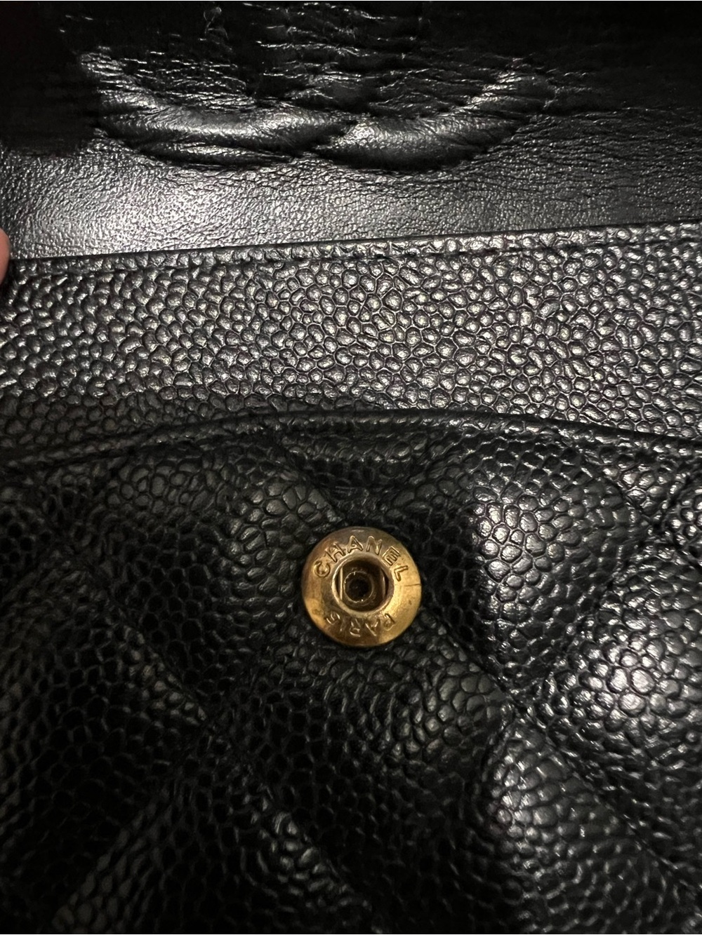 Chanel Classic Caviar Quilted Medium Double Flap - Picture 7 of 11